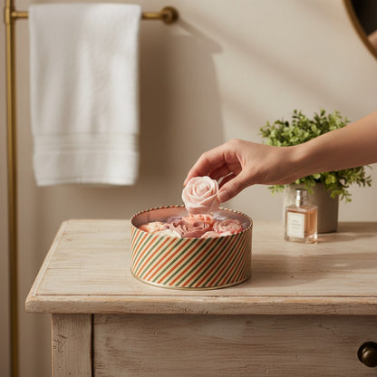 Decorative soap set "Dance of Flowers" – Handmade, Floral, Vanilla scent, Gift idea