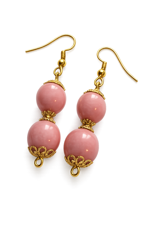 Handmade Rudon Earrings – Gentle Strength