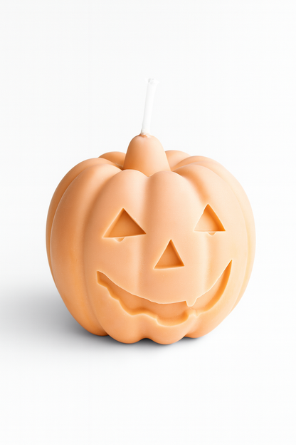 Kerze „Kleine Kürbis“ – Handgemacht, Herbst Deko, Naturwachs