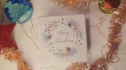 Deko-Seifenset „Weihnachtsmärchen“ – Handgemacht, Schoko-Beeren-Duft, Weihnachten